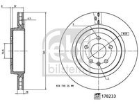 Disc frana FEBI BILSTEIN 178233