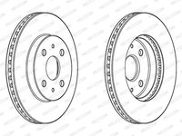 Disc frana FERODO DDF1758C