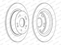 Disc frana FERODO DDF1776C