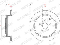 Disc frana FERODO DDF2167