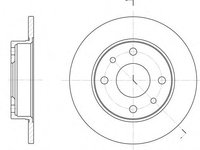 Disc frana FIAT 500 (312) (2007 - 2016) REMSA 6110.00 piesa NOUA