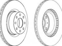 Disc frana FIAT 500L 199 FERODO DDF1298