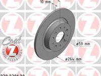 Disc frana FIAT 500L - ZIMMERMANN 230.2381.20