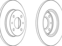 Disc frana FIAT BRAVO I 182 FERODO DDF140