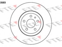 Disc frana FIAT CROMA (154), ALFA ROMEO 168 (164), LANCIA THEMA (834) - FTE BS3503