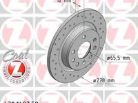 Disc frana FIAT CROMA (194) (2005 - 2016) ZIMMERMANN 430.1497.52 piesa NOUA