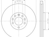 Disc frana FIAT CROMA (194) - TEXTAR 92155400