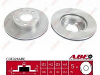 Disc frana FIAT DUCATO bus (244) (2002 - 2016) ABE C3F024ABE piesa NOUA