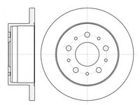 Disc frana FIAT DUCATO bus (250, 290) (2006 - 2016) REMSA 61055.00 piesa NOUA