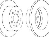 Disc frana FIAT DUCATO bus (250, 290) (2006 - 2016) FERODO DDF1653 piesa NOUA