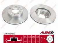 Disc frana FIAT DUCATO caroserie (250, 290) (2006 - 2016) ABE C3C032ABE piesa NOUA