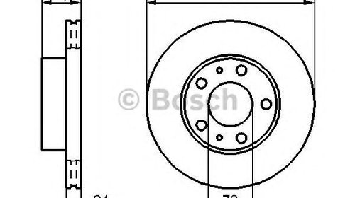 Disc frana FIAT DUCATO platou/sasiu (230) - O