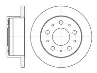 Disc frana FIAT DUCATO platou / sasiu (250, 290) (2006 - 2016) REMSA 61056.00 piesa NOUA