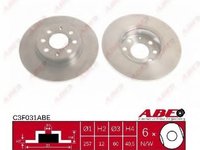 Disc frana FIAT GRANDE PUNTO (199) (2005 - 2016) ABE C3F031ABE piesa NOUA