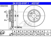 Disc frana Fiat IDEA 2003-2016 #2 09584310