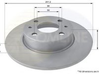 Disc frana FIAT LINEA (323) (2007 - 2016) COMLINE ADC1809