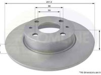 Disc frana FIAT MULTIPLA 186 COMLINE ADC1809