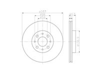 Disc frana Fiat PALIO (178BX) 1996-2016 #2 09508710