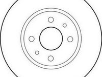 Disc frana FIAT PANDA 169 JURID 562178JC