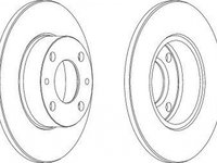 Disc frana FIAT PANDA Van 141 FERODO DDF083