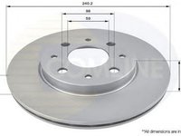 Disc frana FIAT PANDA Van 169 COMLINE ADC1821V