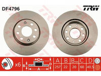 Disc frana Fiat PUNTO (199) 2012-2016 #2 0000055700918