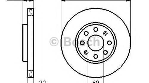 Disc frana FIAT PUNTO (199), OPEL CORSA D, VA