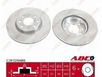 Disc frana FIAT PUNTO Van (199) (2008 - 2016) ABE C3F028ABE