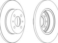 Disc frana FIAT REGATA limuzina (138), FIAT REGATA Weekend, FIAT STRADA Cabriolet - FERODO DDF109