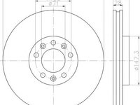 Disc frana FIAT SCUDO (272, 270) (2007 - 2016) TEXTAR 92157003 piesa NOUA