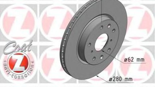 Disc frana FIAT SEDICI (FY) (2006 - 2016) ZIM