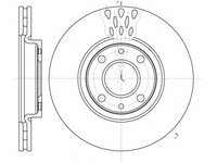 Disc frana FIAT STILO (192) (2001 - 2010) REMSA 6443.10 piesa NOUA