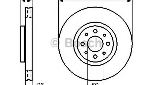 Disc frana FIAT STILO Multi Wagon (192) (2003