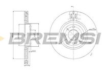 Disc frana FIAT TIPO 160 BREMSI DBA252V