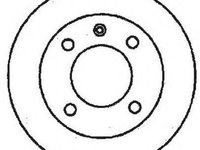 Disc frana FORD ESCORT Mk IV (GAF, AWF, ABFT), FORD ESCORT Mk V (GAL), FORD ESCORT Mk V combi (GAL, AVL) - JURID 561496J