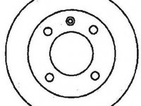 Disc frana FORD ESCORT VII Cabriolet ALL JURID 561513J