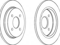 Disc frana FORD FIESTA V JH JD FERODO DDF281