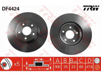 Disc frana Ford FOCUS C-MAX 2003-2007 #2 0986479171