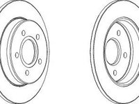 Disc frana FORD FOCUS C-MAX (2003 - 2007) FERODO DDF1226