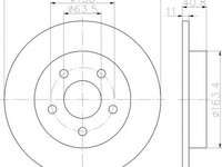 Disc frana FORD FOCUS C-MAX (2003 - 2007) Textar 92133703