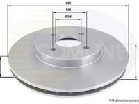 Disc frana FORD FOCUS combi DNW COMLINE ADC1220V