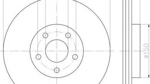 Disc frana FORD FOCUS (DAW, DBW), FORD FOCUS 