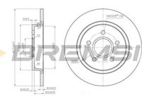 Disc frana FORD FOCUS II combi DA BREMSI DBB227S