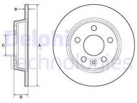 Disc frana FORD GALAXY WGR DELPHI BG3026