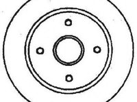 Disc frana FORD MONDEO (GBP), FORD MONDEO combi (BNP), FORD SCORPIO Mk II (GFR, GGR) - JURID 561679JC