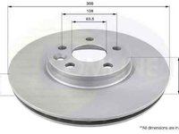 Disc frana FORD MONDEO IV limuzina BA7 COMLINE ADC1237V