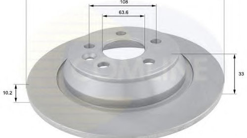 Disc frana FORD MONDEO IV Turnier (BA7) (2007