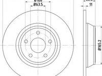 Disc frana FORD MONDEO V limuzina (2012 - 2016) Textar 92268703