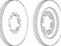 Disc frana FORD RANGER ES ET FERODO DDF1398