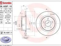 Disc frana FORD TOURNEO CONNECT BREMBO 08A29711